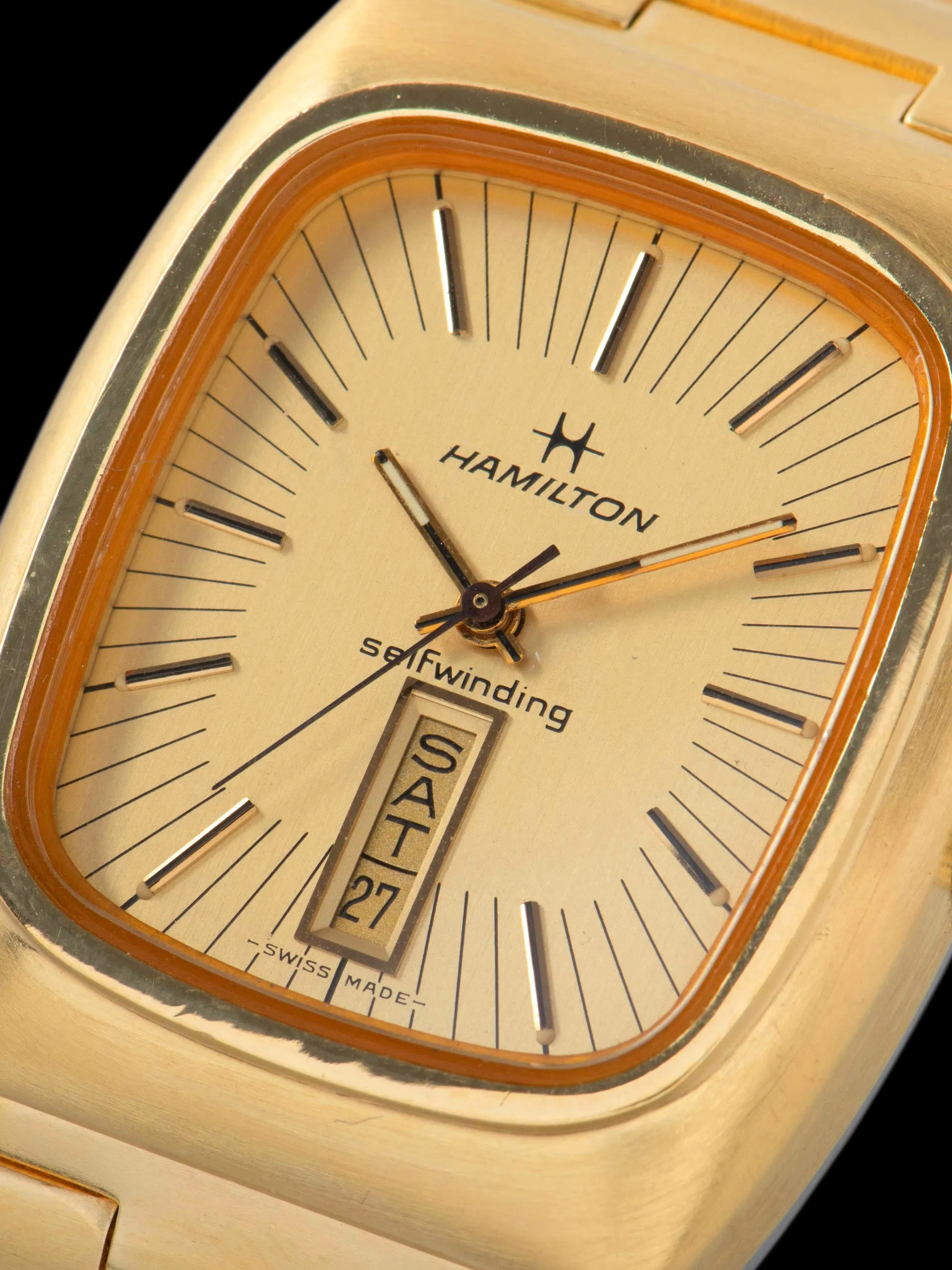 1970s Hamilton Automatic Day-Date (Ref. 826019-4) "Gold Plate"