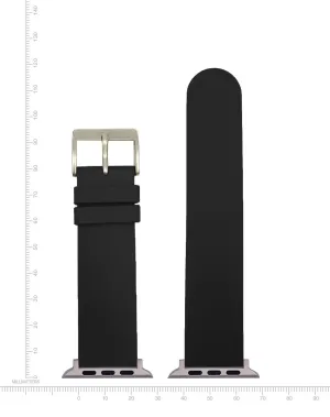 Apple-Compatible Watch Band - Goma Natural Rubber - Black