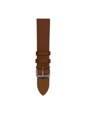 Aries Gold Baby Brown Leather Strap (Size 22)