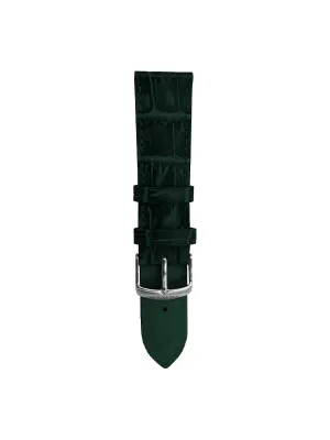 Aries Gold Green Leather Strap (Size 22)