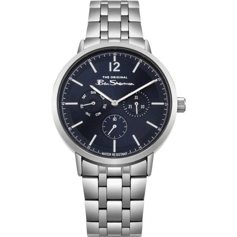 Ben Sherman BS011USM Men's Original Silver Chronograph Watch