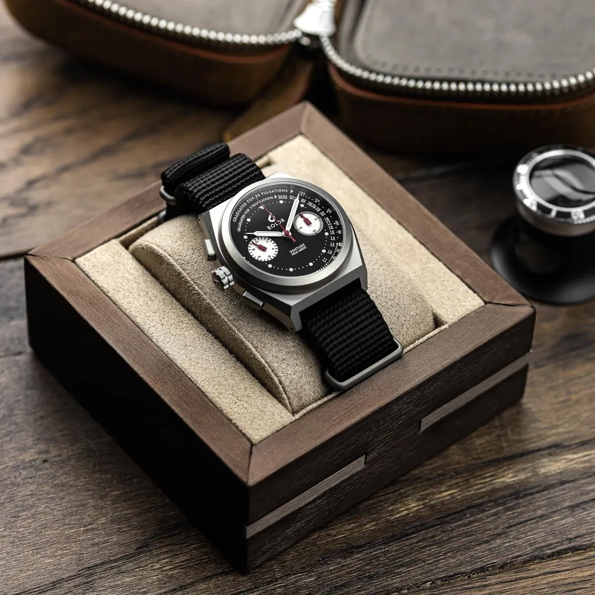 Boldr Venture Field Medic Chronograph Watch - Field Medic II Destro