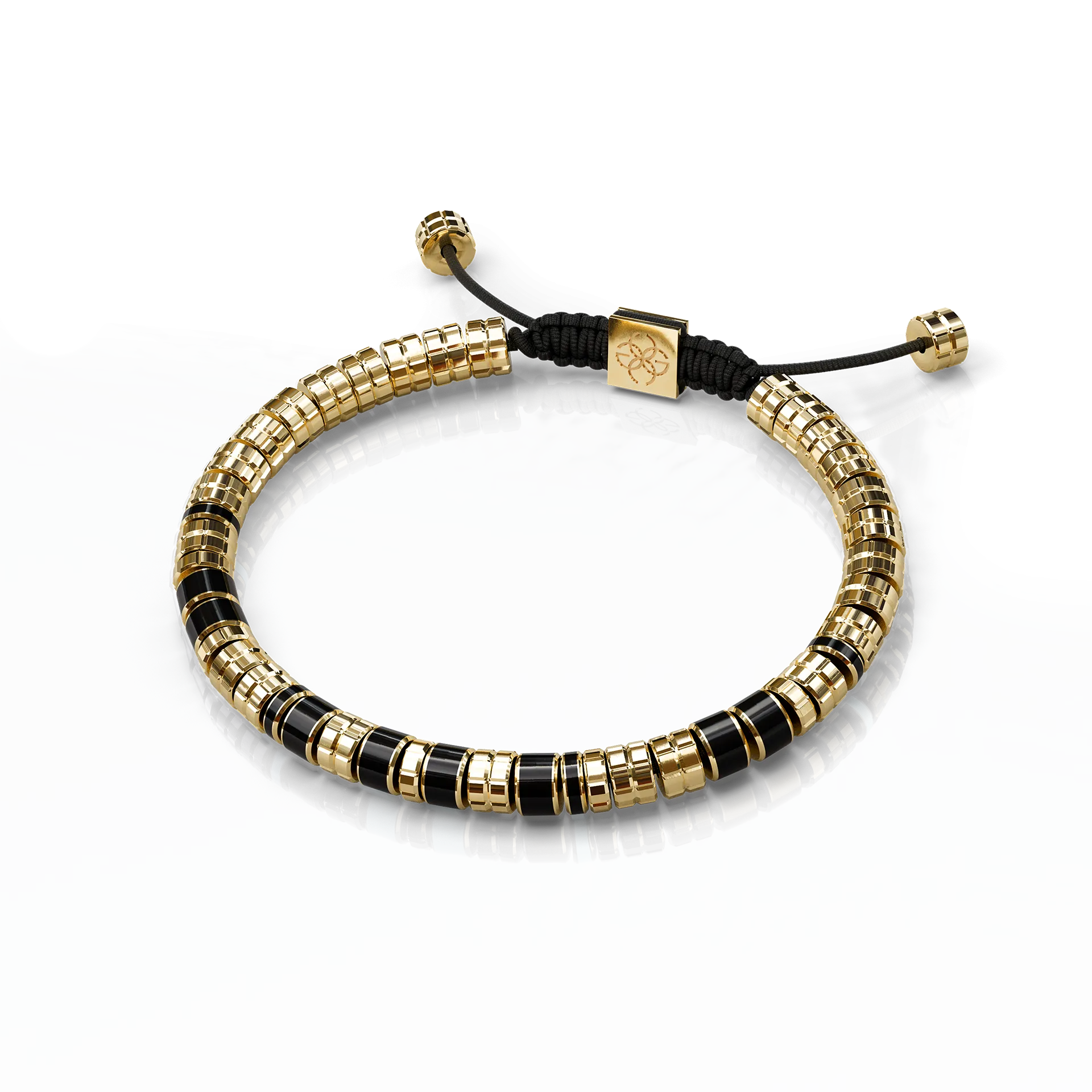 Bracelet / EV - Gold - Black