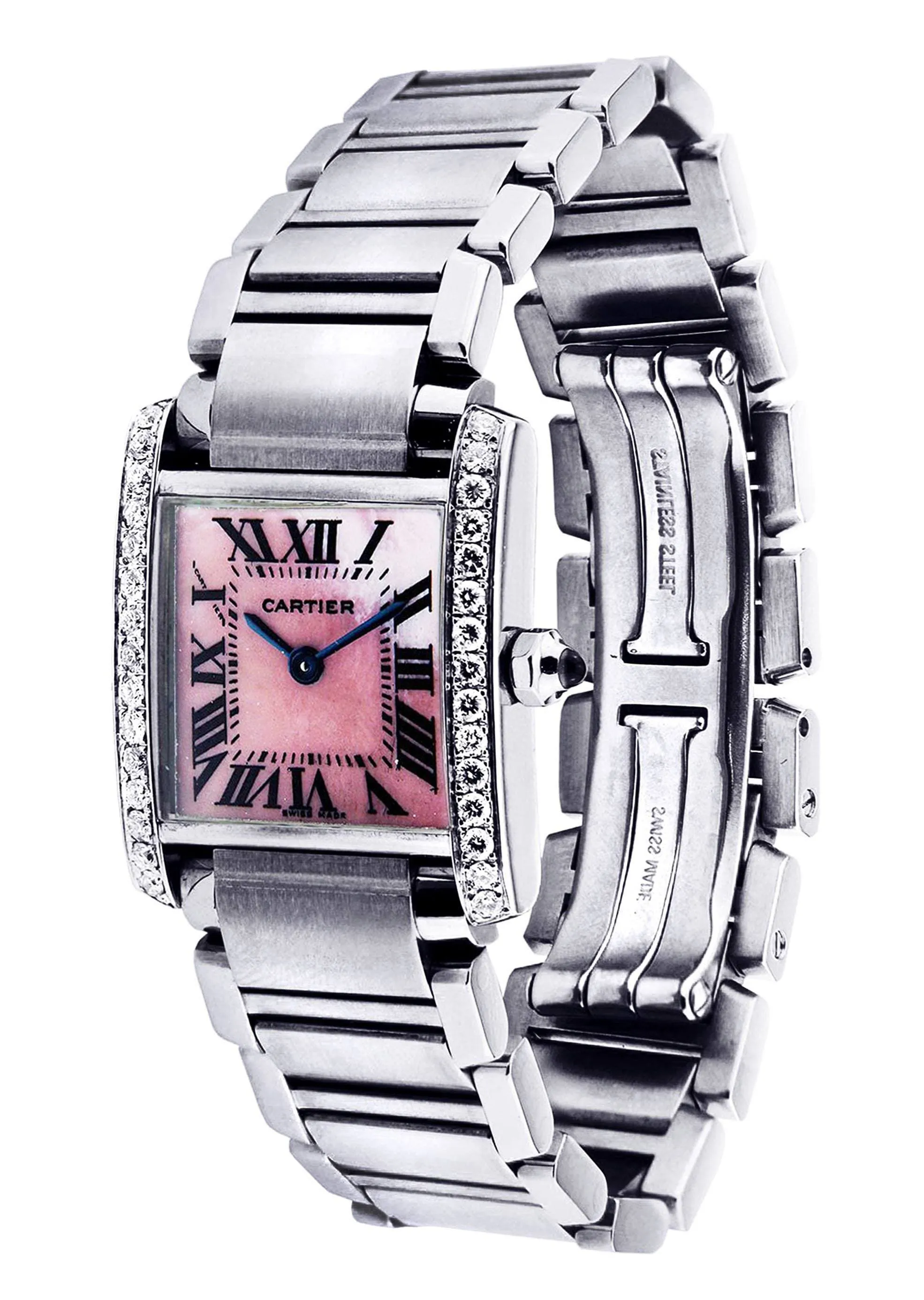 Cartier Tank Francaise Watch For Women | Stainless Steel | 20 Mm