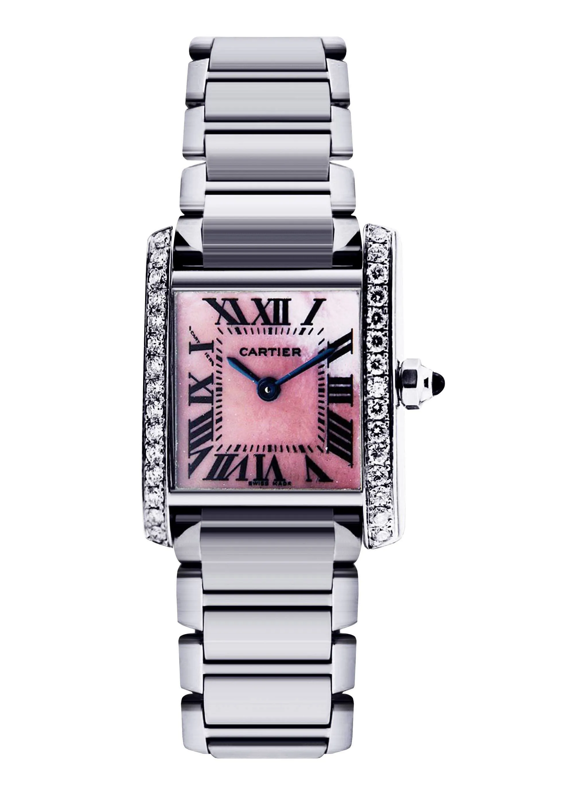 Cartier Tank Francaise Watch For Women | Stainless Steel | 20 Mm