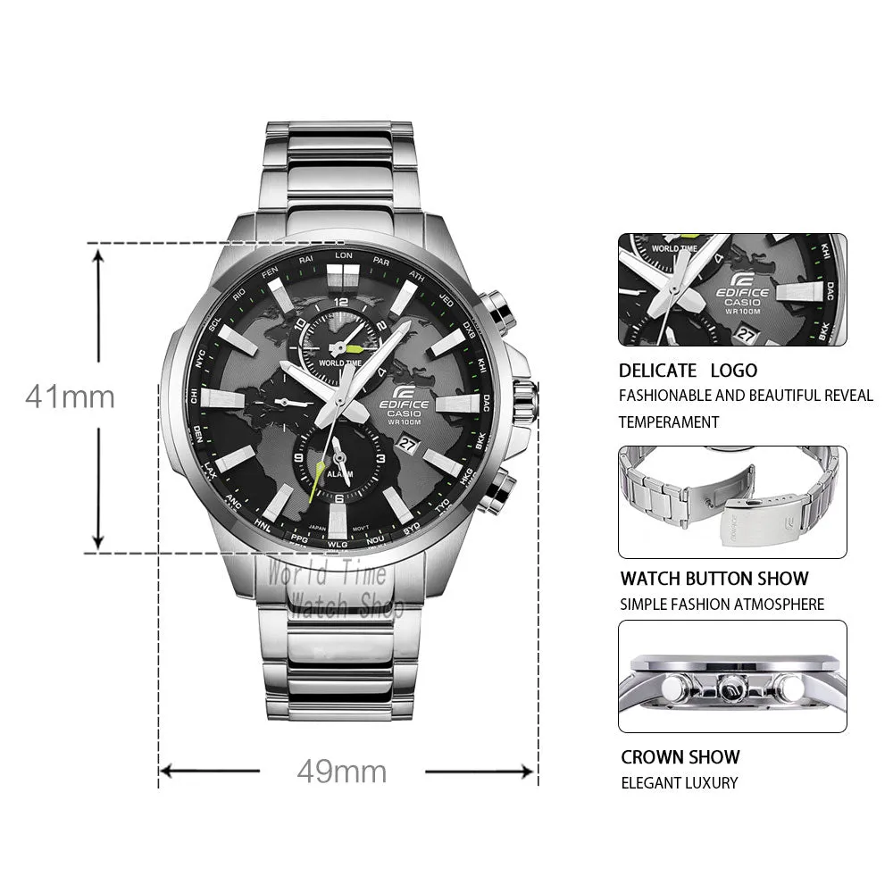 Casio Edifice watch men top luxury set 100Waterproof Luminous Watchs Sport men watch military quartz wrist Watch relogio reloj