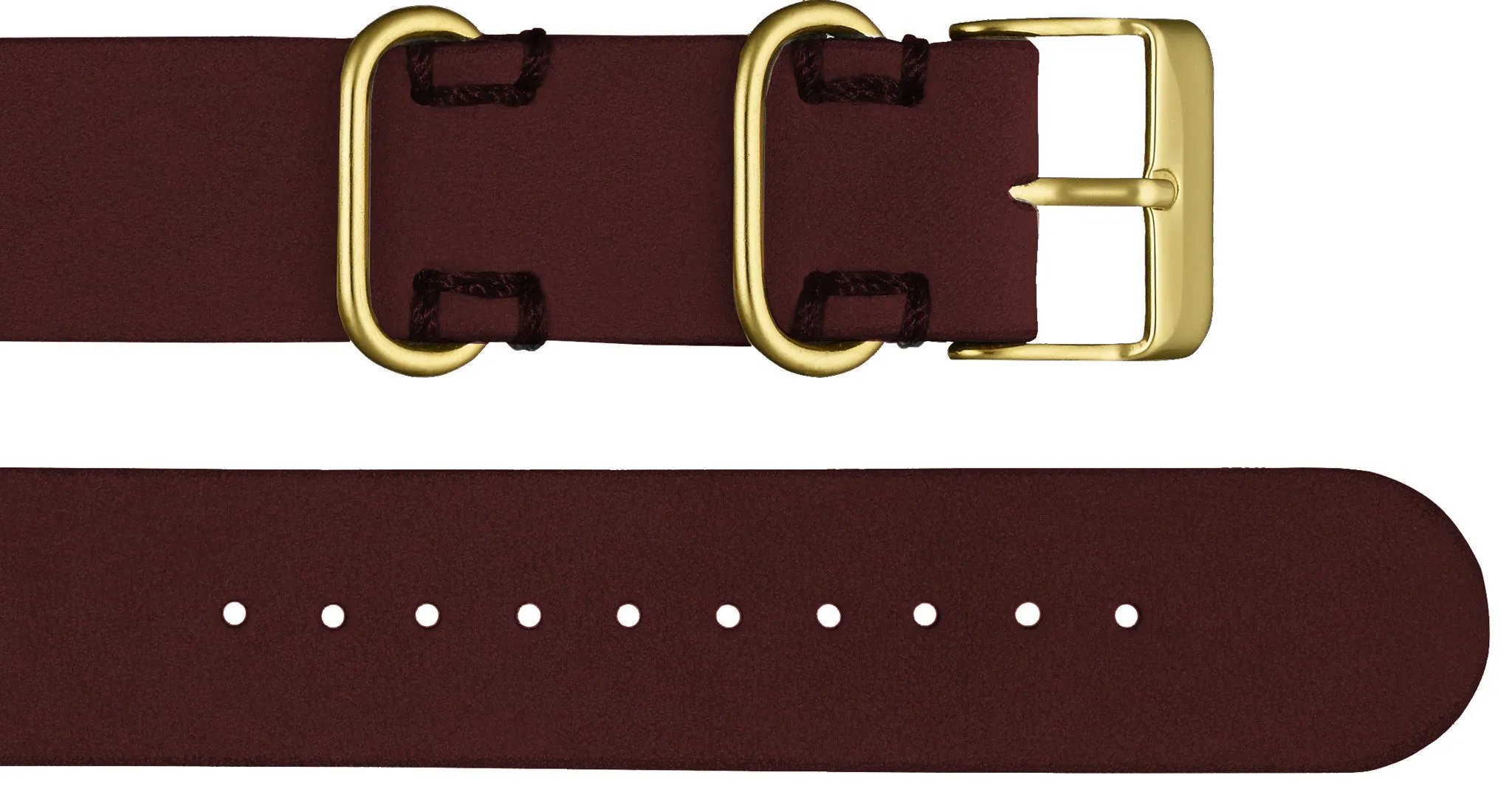 Cherry Leather Strap - For Mason & Classic Watches