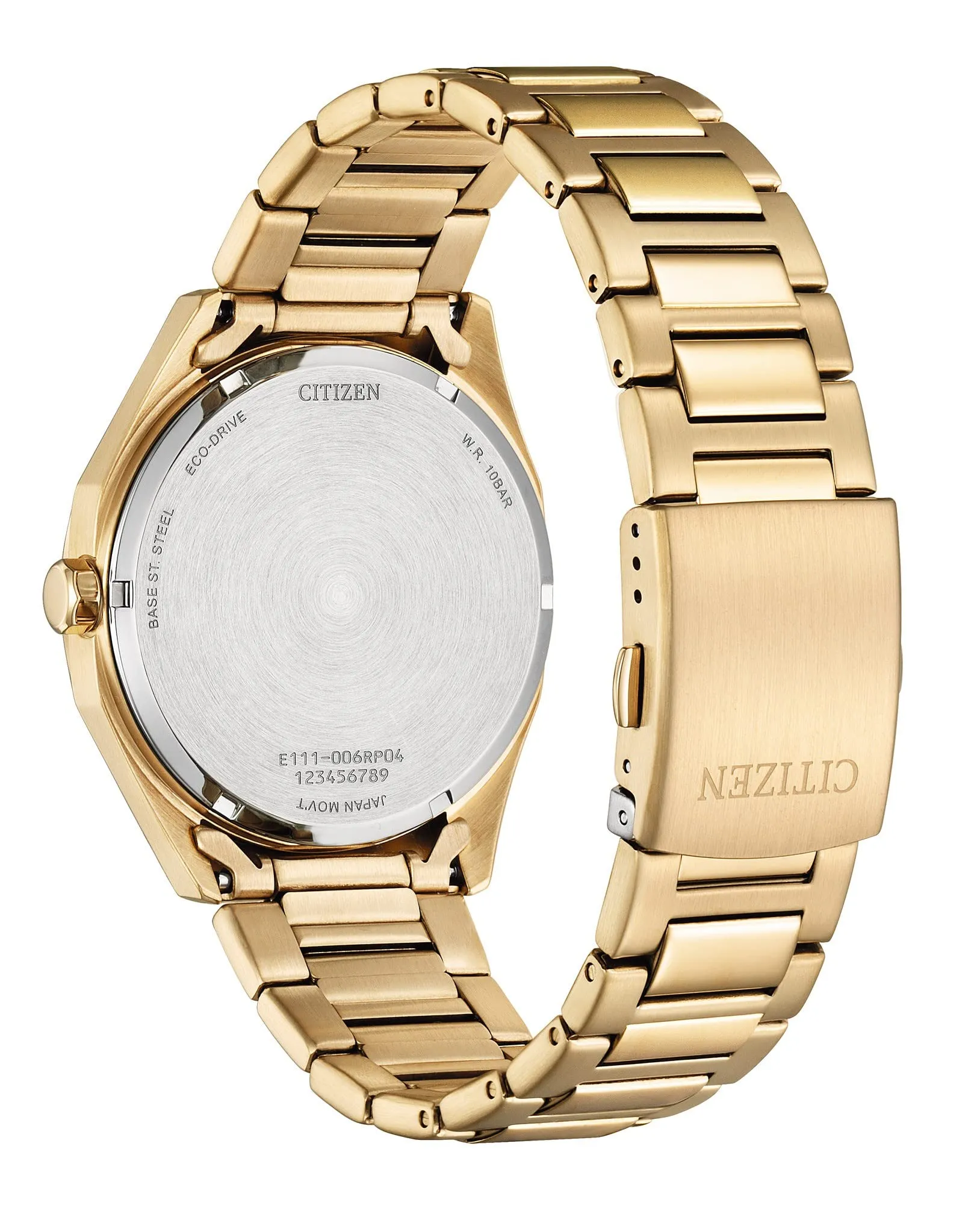 Citizen Analog Gold Dial Men's Watch-BM7603-82P