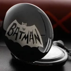 Classic Batman Quartz Pocket Watch