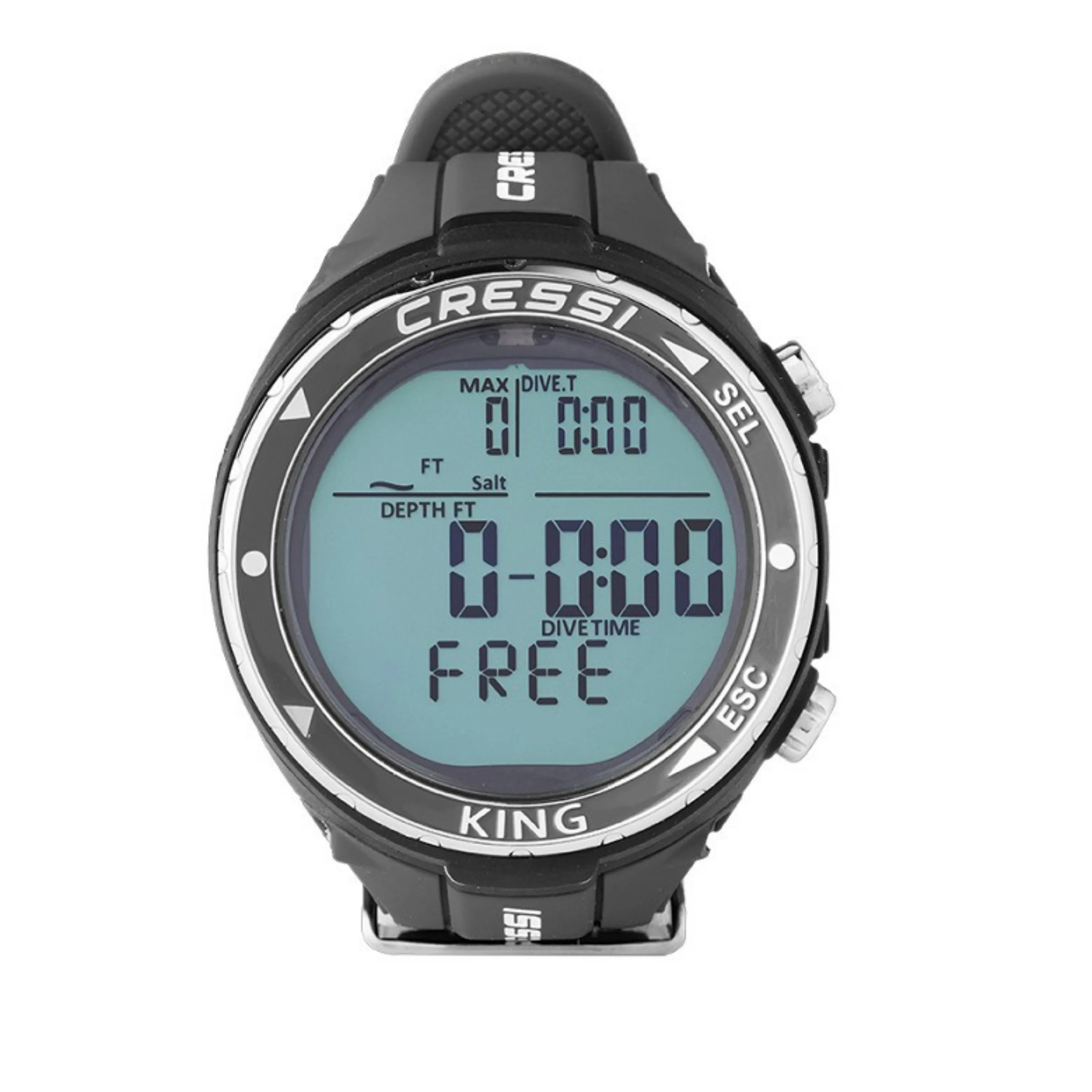 Cressi King Freediving Computer - Black