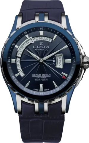 Edox Grand Ocean Day Date 83006 357B BUIN