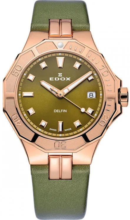 EDX Watch Delfin Diver Date Lady