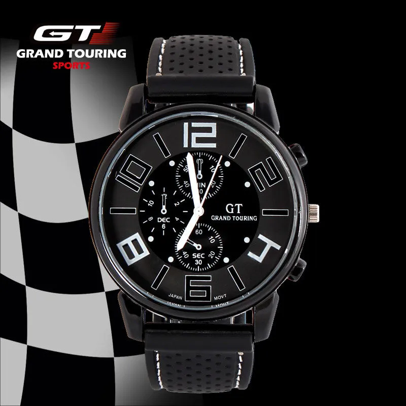 F1 Grand Touring GT Brand Men Sport Quartz Watch Military Wristwatch Fashion Men's Watches