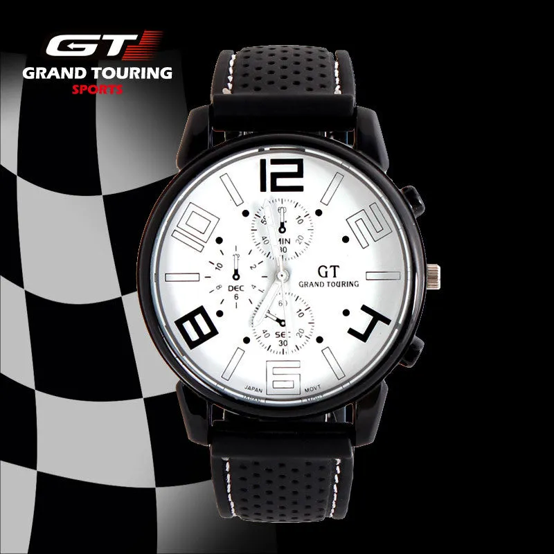 F1 Grand Touring GT Brand Men Sport Quartz Watch Military Wristwatch Fashion Men's Watches