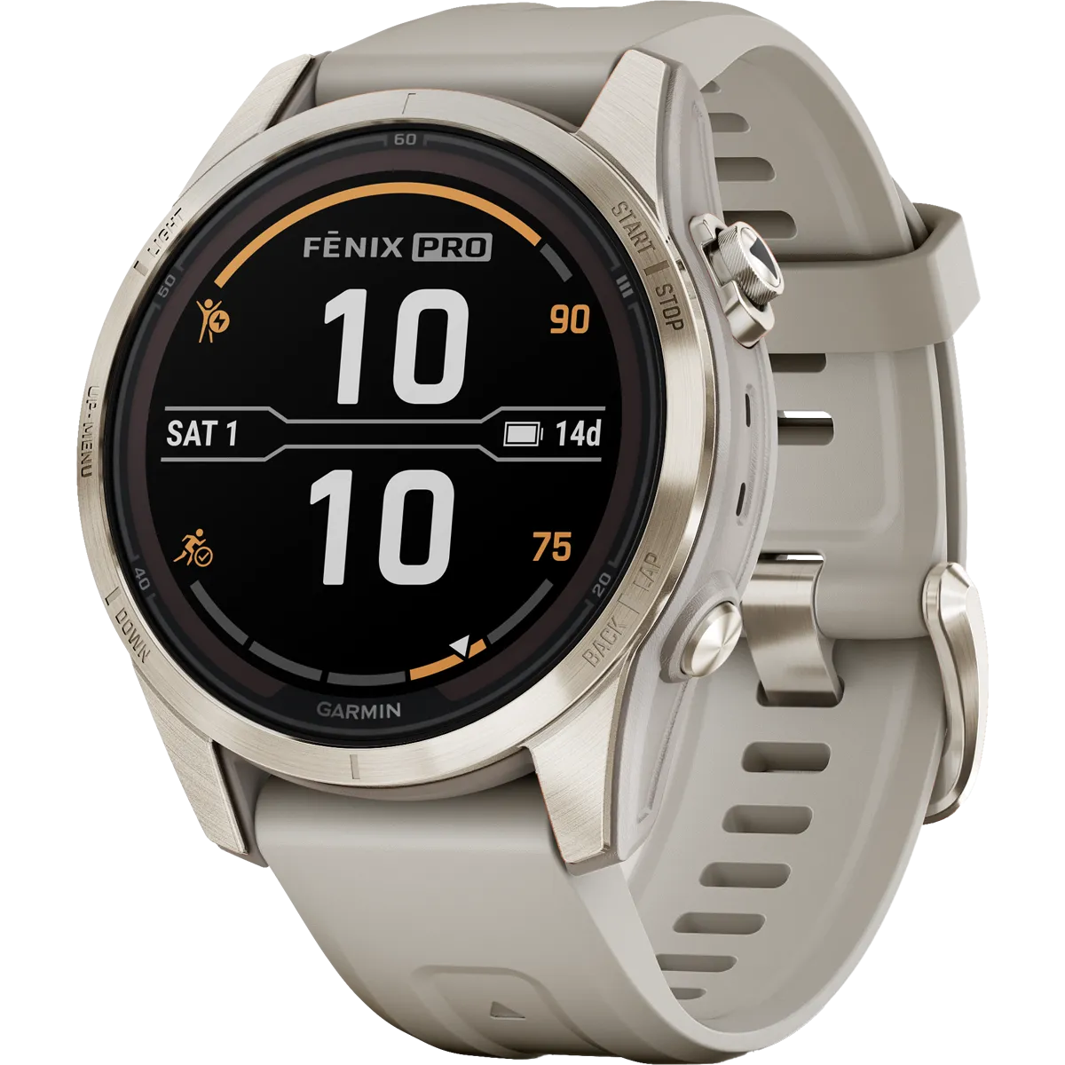 Fenix 7S Pro Sapphire - Soft Gold Sand