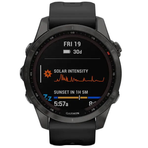 Fenix 7S Sapphire Solar - Carbon Gray