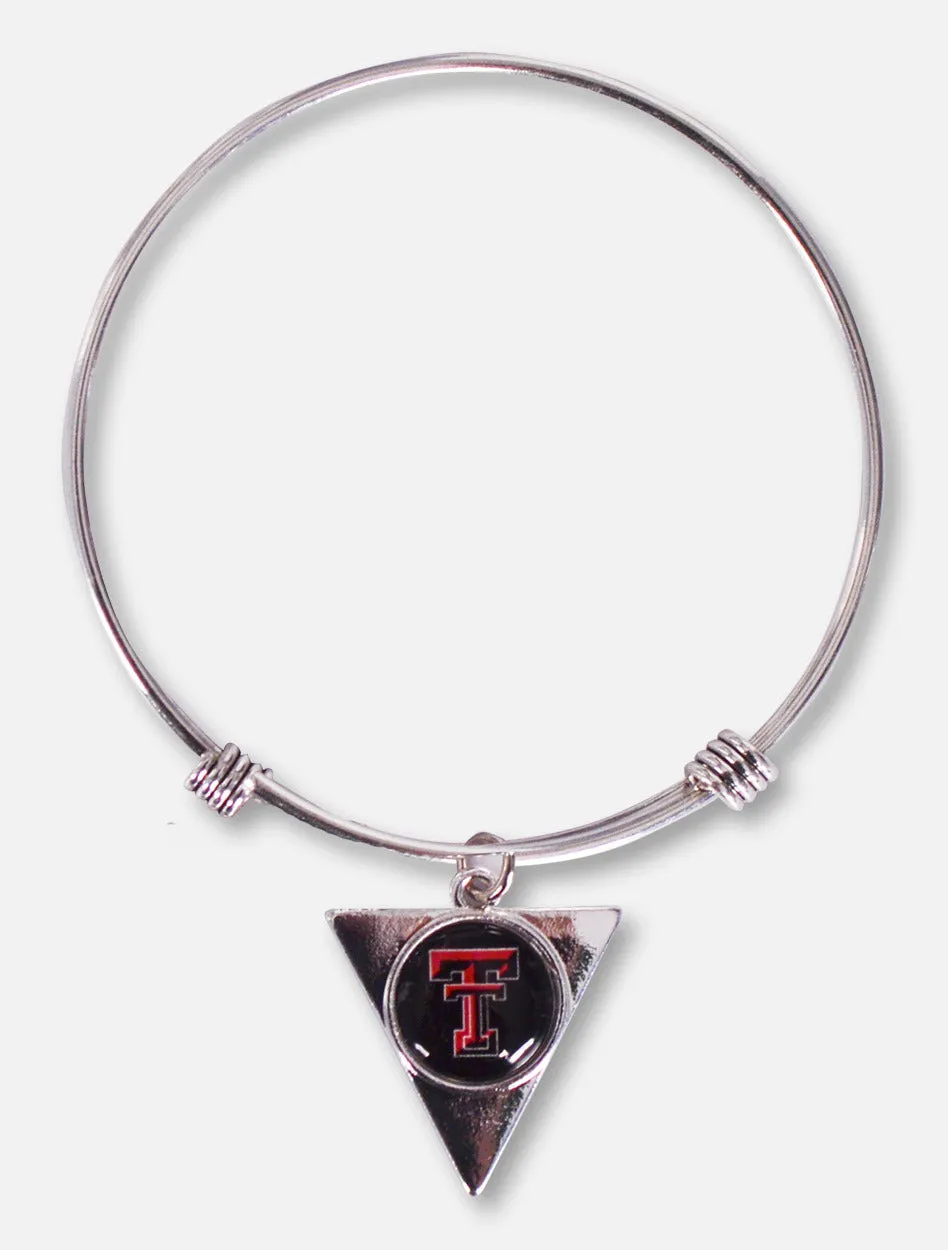 FTH Texas Tech Red Raiders Texas Tech Hallow Triangle Cuff Bracelet