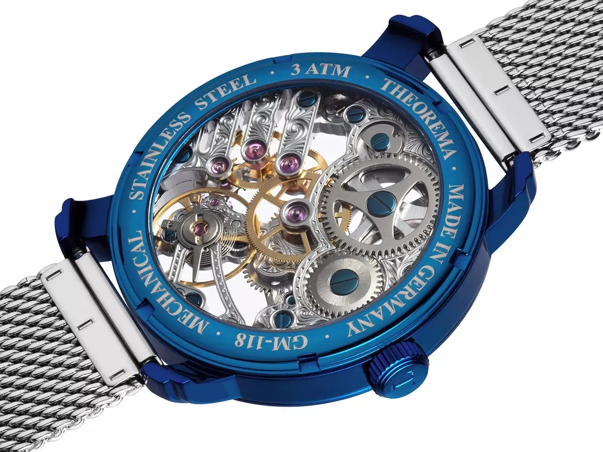 Full Skeleton GM-118-10 | Blue | Made in Germany Venezia Theorema