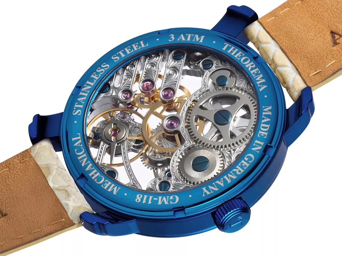 Full Skeleton GM-118-5 | Blue | Made in Germany Venezia Theorema