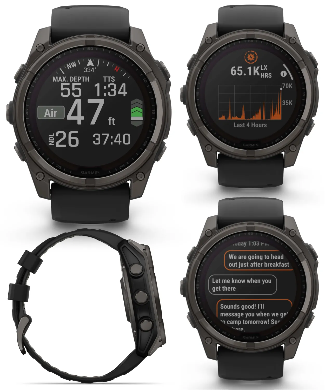 Garmin fenix 8 Multisport GPS Smartwatch, Wearable4U