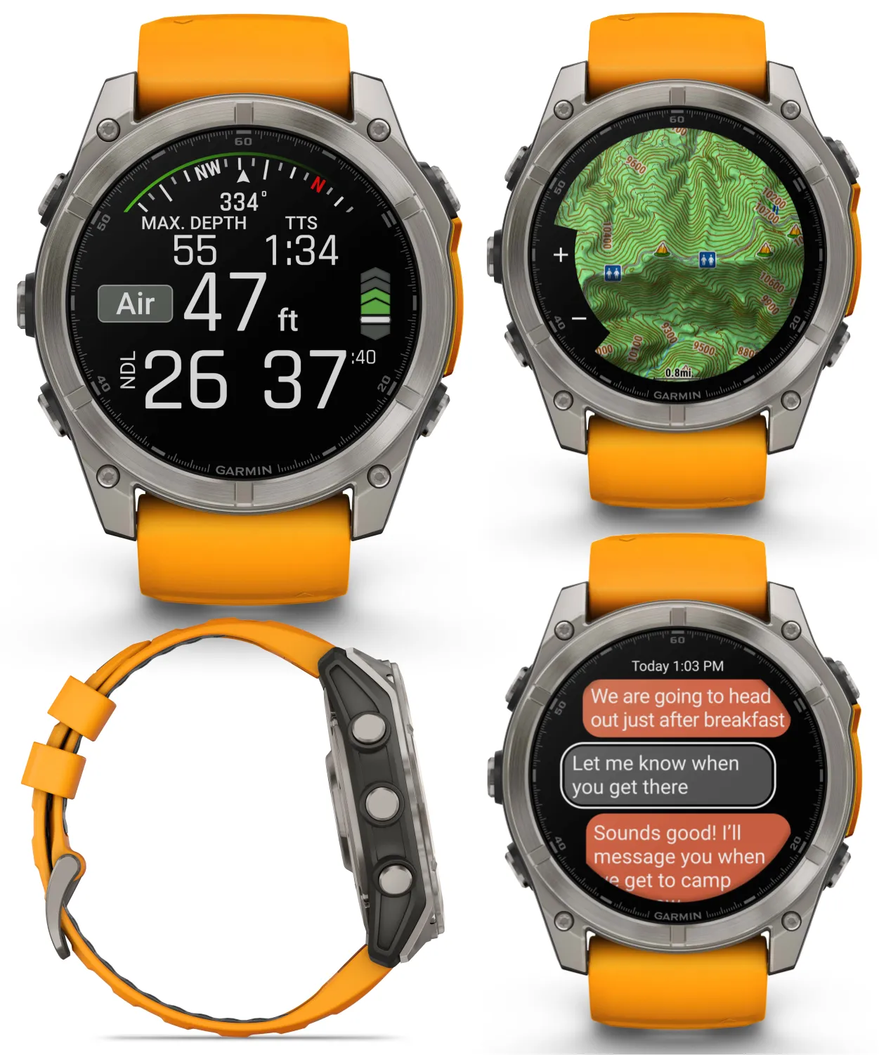 Garmin fenix 8 Multisport GPS Smartwatch, Wearable4U