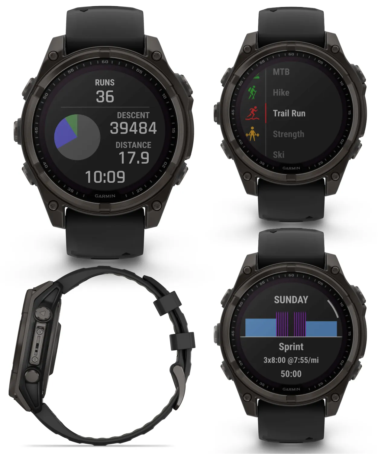 Garmin fenix 8 Multisport GPS Smartwatch, Wearable4U