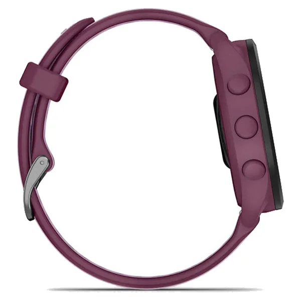 Garmin Forerunner 165 Music Smart Watch - Berry & Lilac | 49-GAR-010-02863-33