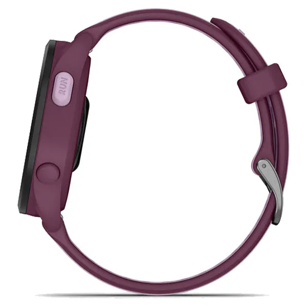 Garmin Forerunner 165 Music Smart Watch - Berry & Lilac | 49-GAR-010-02863-33