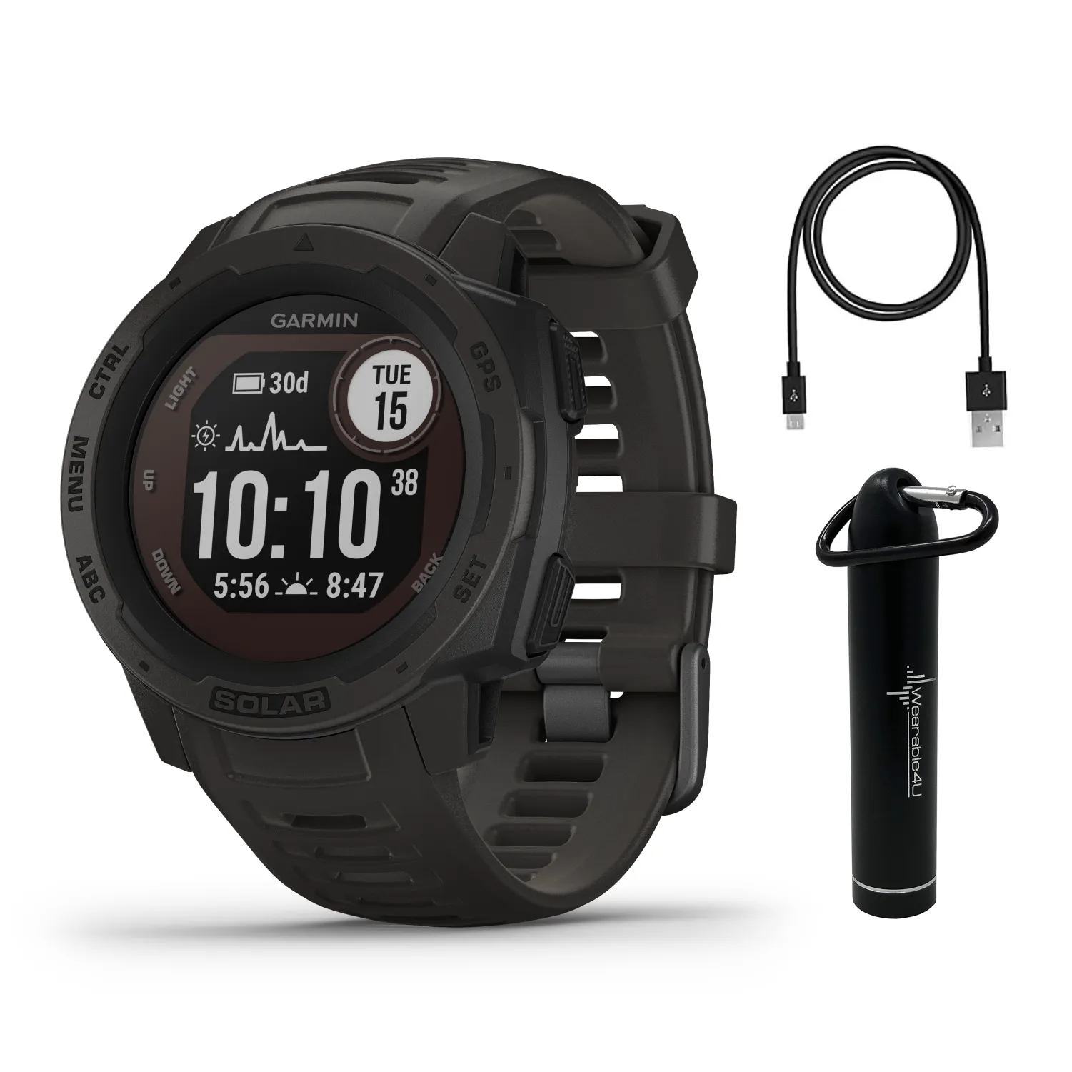 Garmin Instinct Solar Premium GPS Smartwatch