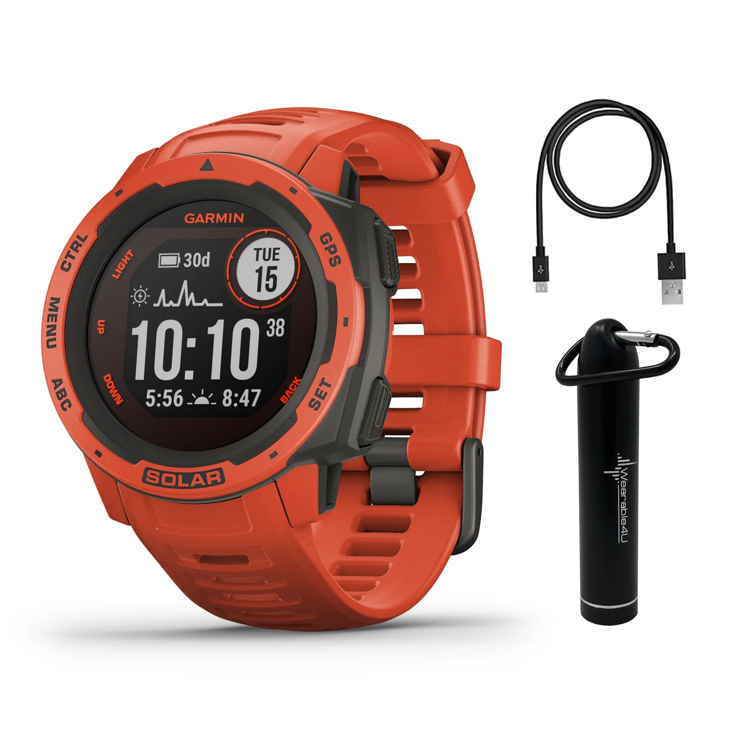 Garmin Instinct Solar Premium GPS Smartwatch