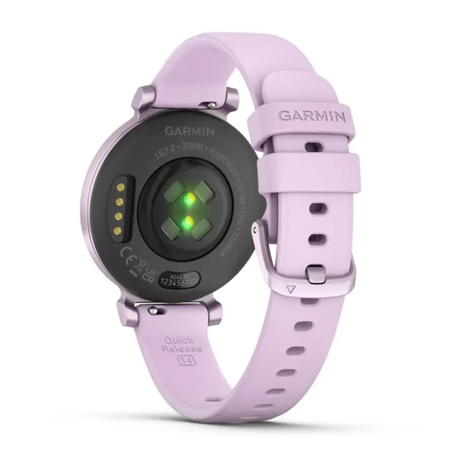 Garmin Lily 2 Sport Bluetooth Smart Watch - Metallic Lilac | 49-GAR-010-02839-01