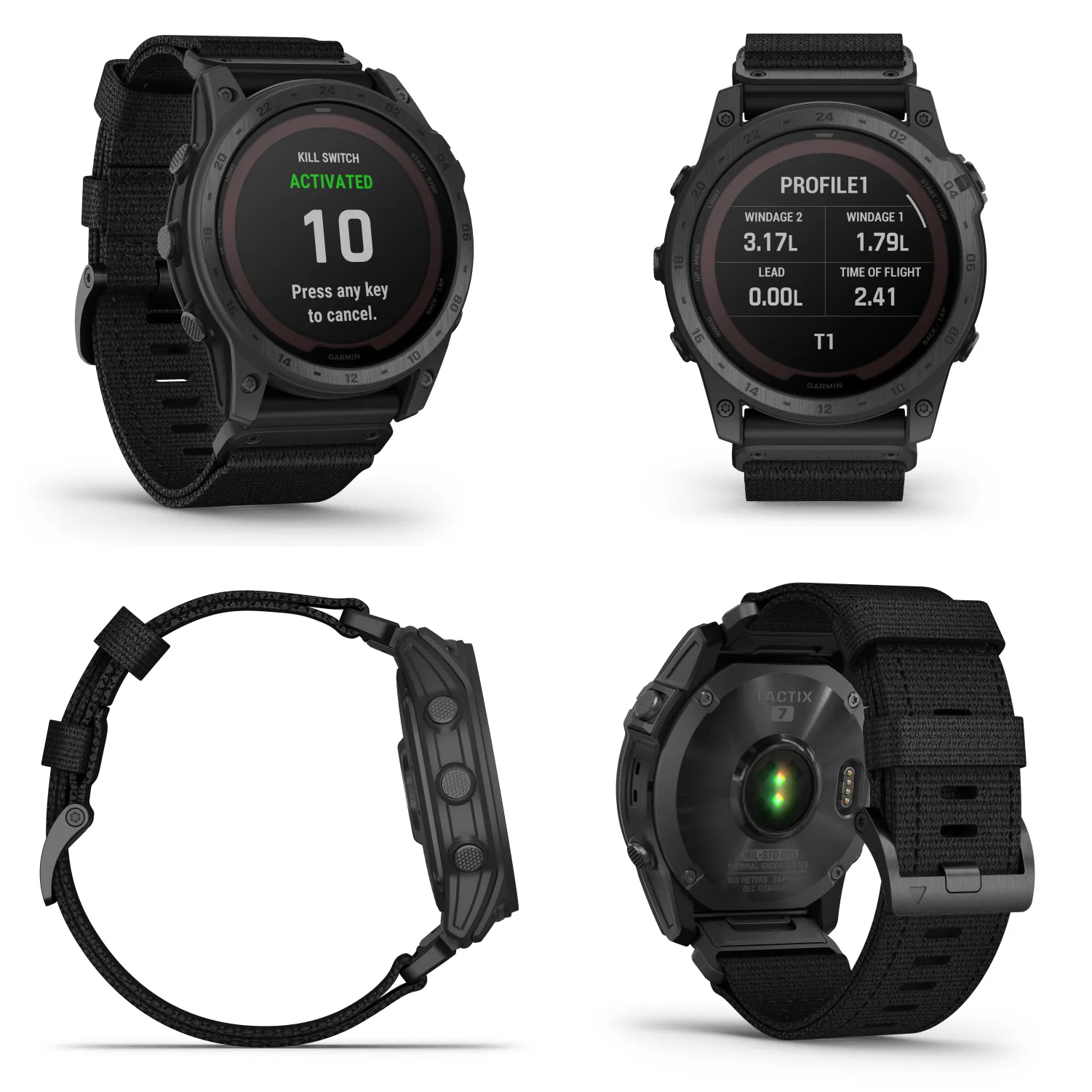 Garmin Tactix 7 Tactical Multisport GPS Smartwatch