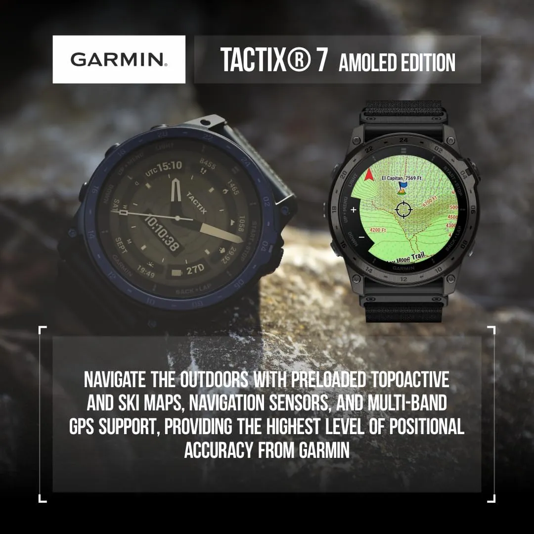 Garmin Tactix 7 Tactical Multisport GPS Smartwatch