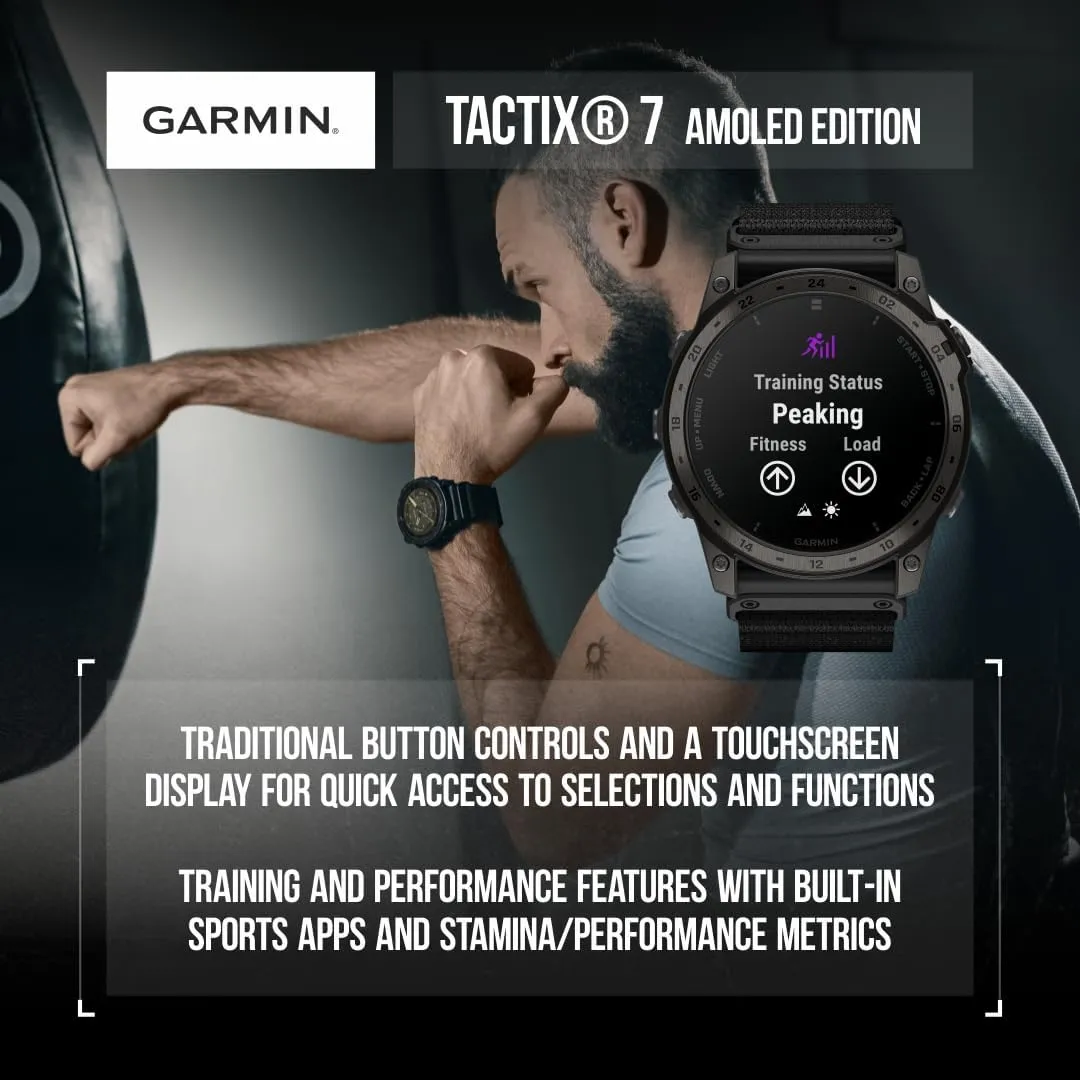 Garmin Tactix 7 Tactical Multisport GPS Smartwatch