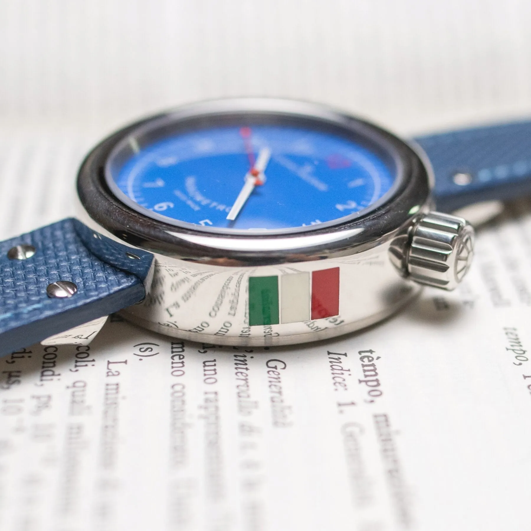 GM Watch Manometro Italia Rinuova Blue Limited Edition