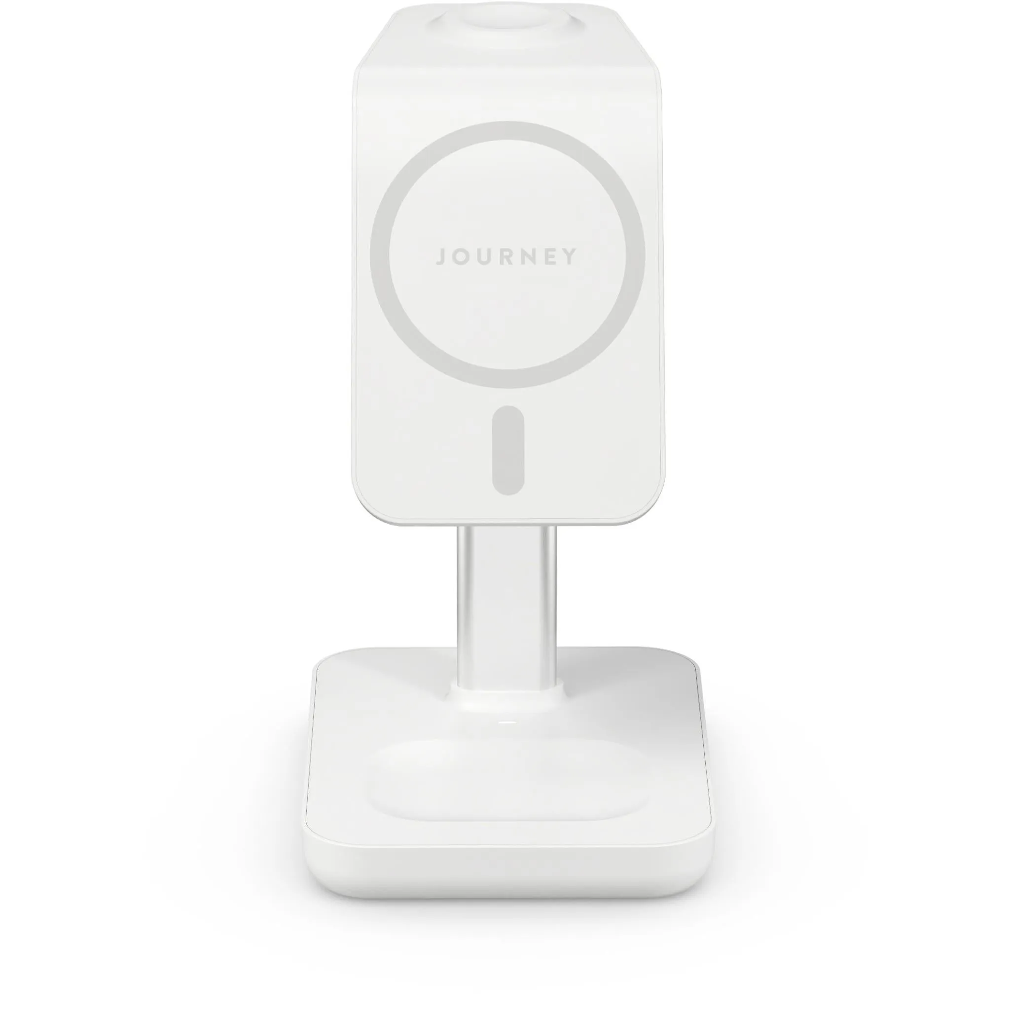 Journey MagSafe Compatible 3-in-1 Wireless Charging Stand Bundle (White)