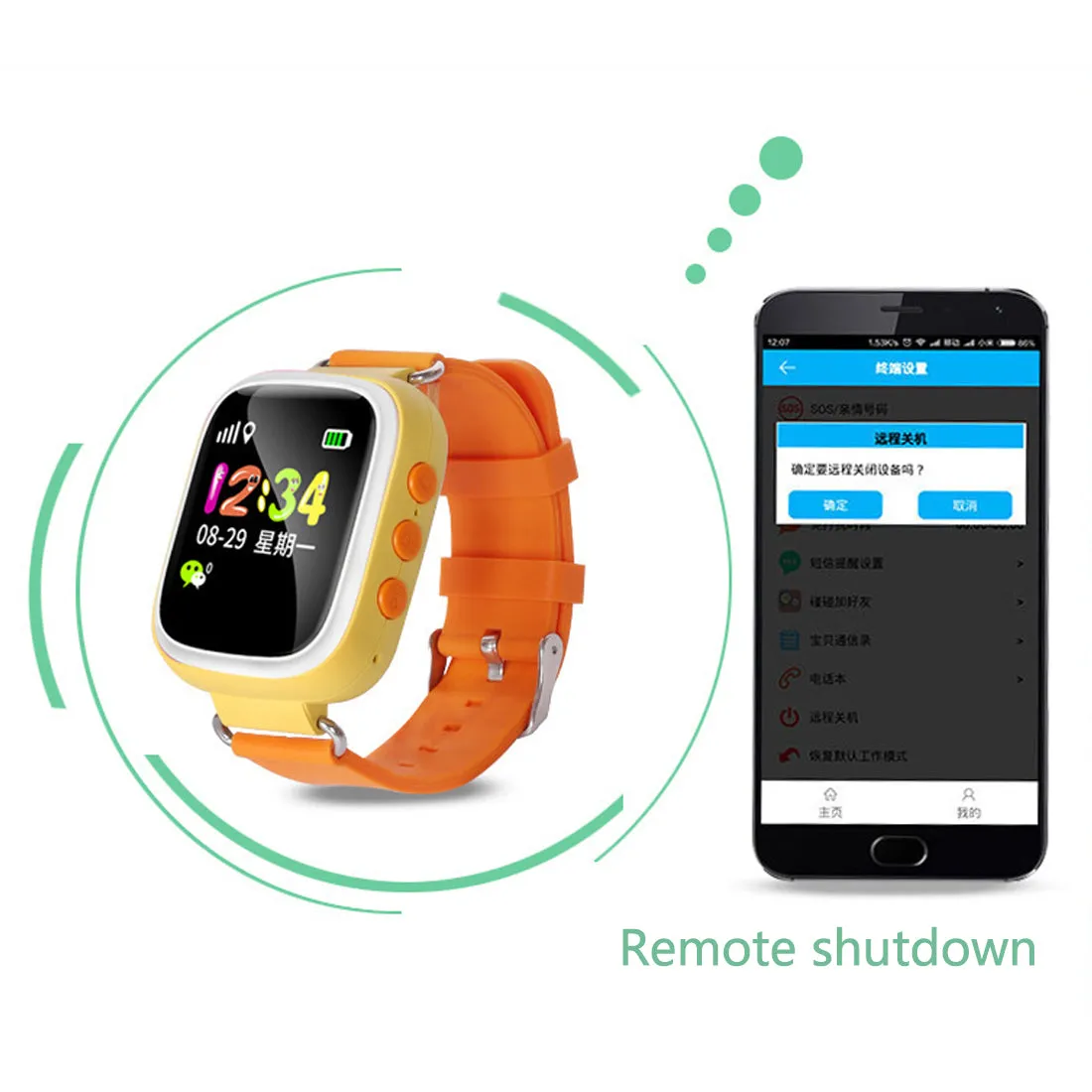 Keep your Kids Safe!!!!!  - Q20 Kids Smartwatch and Child Tracker with SOS Function