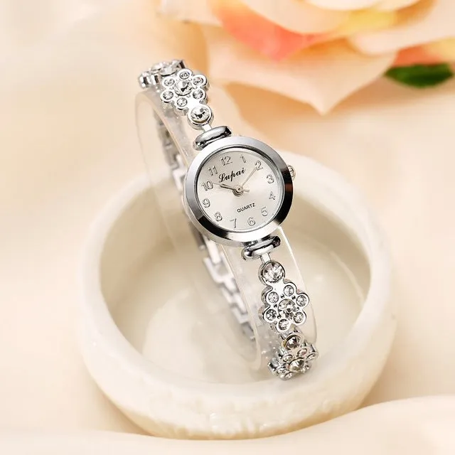 Lvpai Bracelet Watch For Women Ladies Fashion Quartz-watch Female Imitation Diamond Wristwatch Watches For Women Female Watch