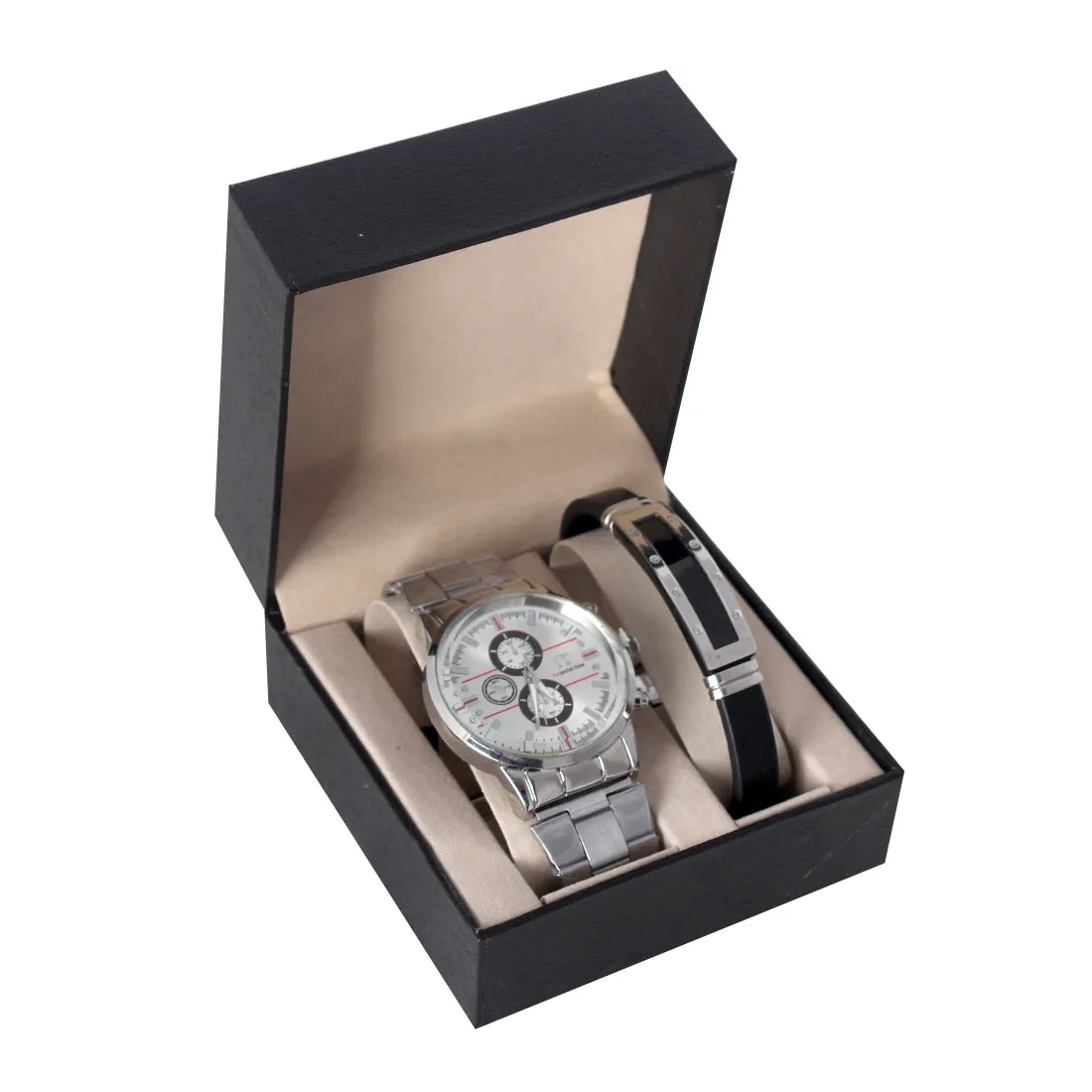 Men Watch Gift Set -7966