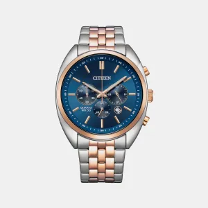 Men's Blue Chronograph Stainless Steel Watch AN8216-50L