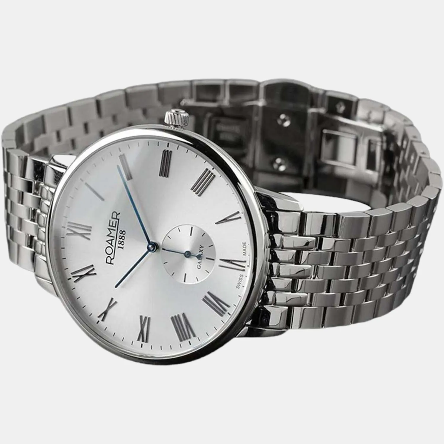 Men's Silver Analog Stainless Steel Watch 620710 41 15 50