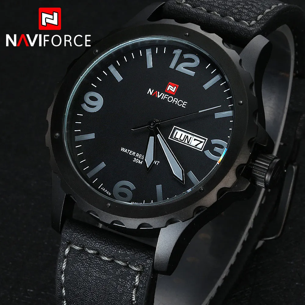 Mens Watches Top Brand Luxury Men's Quartz Watch Analog Display Date Watches for Men