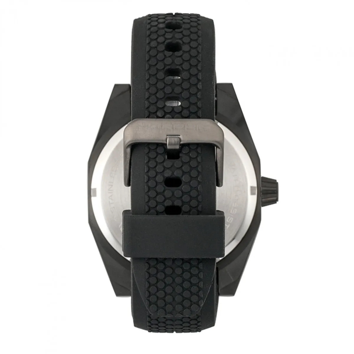 Morphic M34 Series Men's Watch w/ Day/Date - Black/Silver