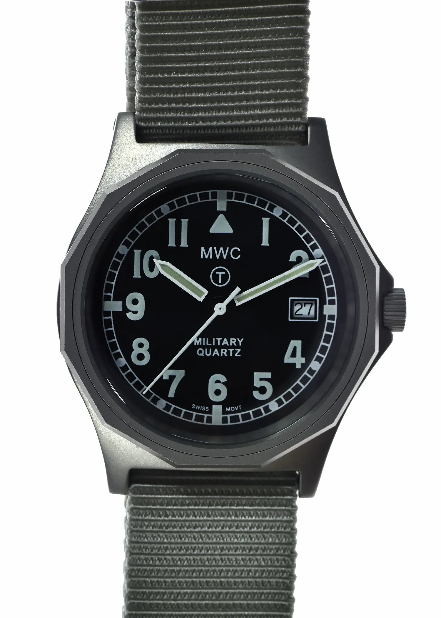 MWC G10 - Remake of the 1982 - 1999 Series Watch in Stainless Steel with Plexiglass Crystal and Battery Hatch