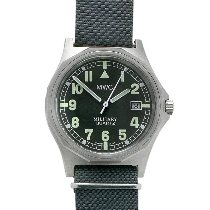 MWC G10 - Remake of the 1982 - 1999 Series Watch in Stainless Steel with Plexiglass Crystal and Battery Hatch