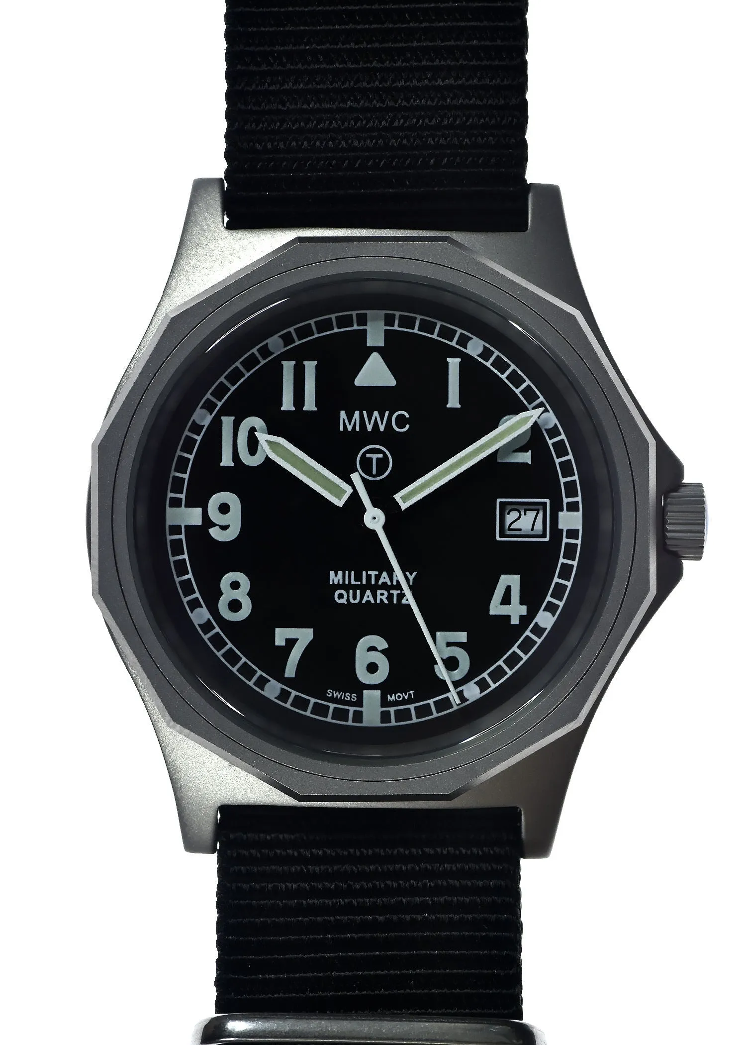 MWC G10 - Remake of the 1982 - 1999 Series Watch in Stainless Steel with Plexiglass Crystal and Battery Hatch