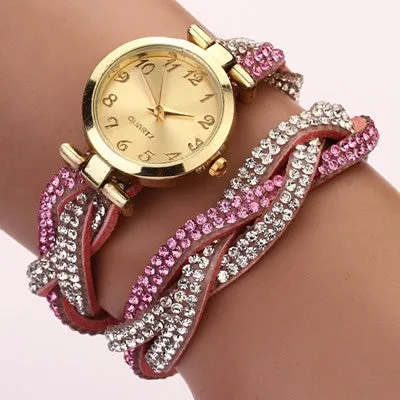 New Fashion Luxury Bracelet Quartz Women Casual Watch Women Wristwatches Dress Classic Clock Watches