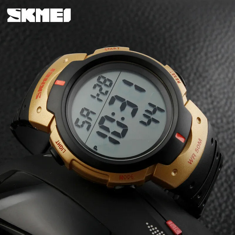 New Sports Watches Men Shock Resist Army Military Watch LED Digital Watch Relojes Men Wristwatches Relogio Masculino Skmei