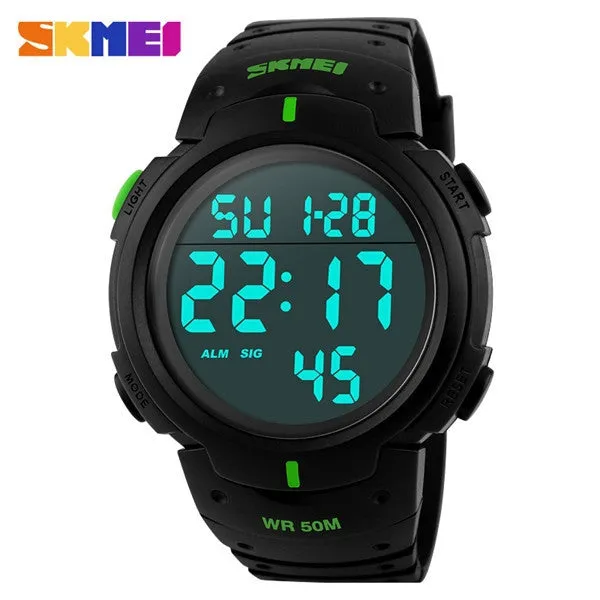 New Sports Watches Men Shock Resist Army Military Watch LED Digital Watch Relojes Men Wristwatches Relogio Masculino Skmei