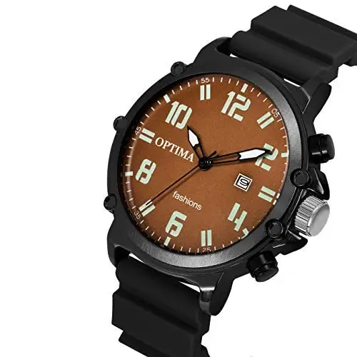 Optima Analog Captain Cook Collection Watch